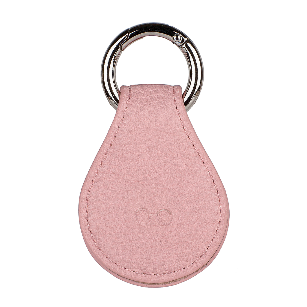 A pair of pink eyewear cases for glasses or sunglasses