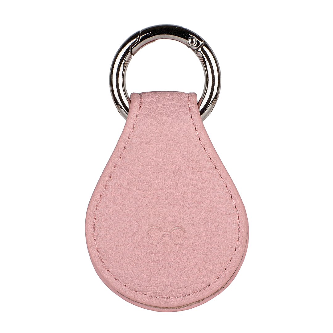 A pair of pink eyewear cases for glasses or sunglasses